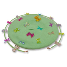 Load image into Gallery viewer, Beads & Bows Beret