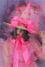 Load image into Gallery viewer, Bibbidi-Bobbidi-BOO! Witch Hat (Large)