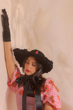 Load image into Gallery viewer, Black Forest & Heart C(ache) Heart Hat