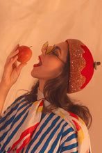 Load image into Gallery viewer, Candy Apple Gumdrop Hat