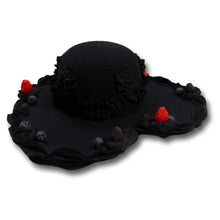 Load image into Gallery viewer, Black Forest & Heart C(ache) Heart Hat