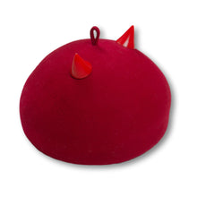 Load image into Gallery viewer, Devilish Gumdrop Hat in Red
