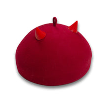 Load image into Gallery viewer, Devilish Gumdrop Hat in Red