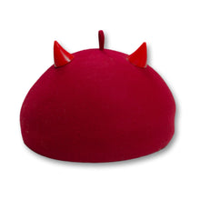 Load image into Gallery viewer, Devilish Gumdrop Hat in Red