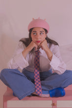 Load image into Gallery viewer, Devilish Gumdrop Hat in Pink