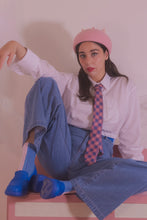 Load image into Gallery viewer, Devilish Gumdrop Hat in Pink