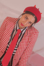 Load image into Gallery viewer, Devilish Gumdrop Hat in Red
