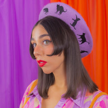 Load image into Gallery viewer, Black Cats Beret