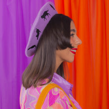 Load image into Gallery viewer, Black Cats Beret