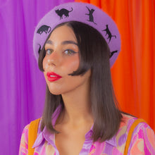 Load image into Gallery viewer, Black Cats Beret