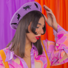 Load image into Gallery viewer, Black Cats Beret