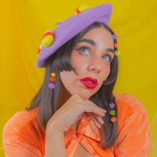 Load image into Gallery viewer, Candy Corn Beret