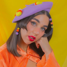 Load image into Gallery viewer, Candy Corn Beret