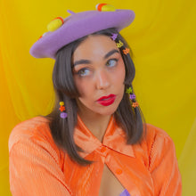 Load image into Gallery viewer, Candy Corn Beret