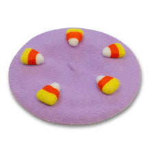 Load image into Gallery viewer, Candy Corn Beret