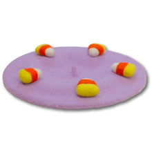 Load image into Gallery viewer, Candy Corn Beret