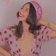 Load image into Gallery viewer, Heart of (Rhine)stone Gumdrop Hat