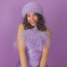 Load image into Gallery viewer, Lavender Haze Gumdrop Hat