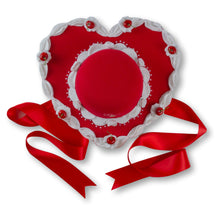 Load image into Gallery viewer, Cherries & Heart C(ache) Heart Hat