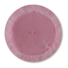 Load image into Gallery viewer, Feather Boa Beret in Pink