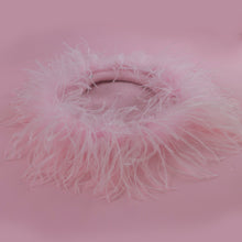 Load image into Gallery viewer, Feather Boa Beret in Pink