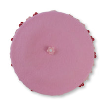 Load image into Gallery viewer, Flower Crown Beret in Pink & Red