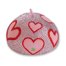 Load image into Gallery viewer, Heart of (Rhine)stone Gumdrop Hat