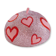 Load image into Gallery viewer, Heart of (Rhine)stone Gumdrop Hat