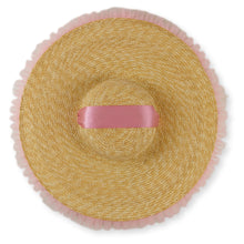 Load image into Gallery viewer, Rococo Ruffle Straw Hat (Large)