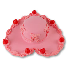 Load image into Gallery viewer, Strawberries & Heart C(ache) Heart Hat