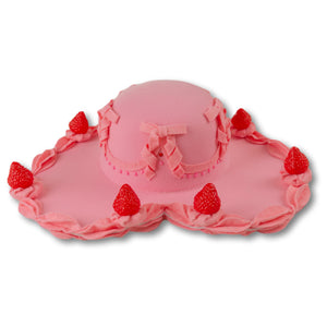Strawberries & Heart C(ache) Heart Hat