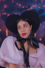 Load image into Gallery viewer, Love Struck Heart Hat in Black