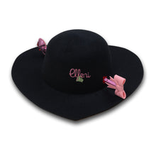 Load image into Gallery viewer, Love Struck Heart Hat in Black