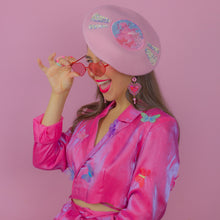 Load image into Gallery viewer, Lover on Vinyl Beret