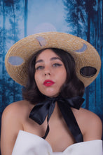 Load image into Gallery viewer, Lunar Phases Straw Hat (Small)