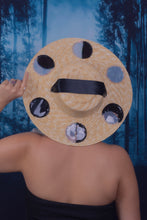 Load image into Gallery viewer, Lunar Phases Straw Hat (Small)