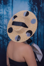 Load image into Gallery viewer, Lunar Phases Straw Hat (Small)