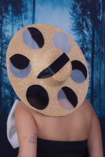 Load image into Gallery viewer, Lunar Phases Straw Hat (Large)