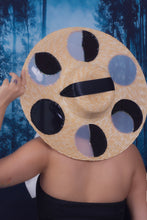 Load image into Gallery viewer, Lunar Phases Straw Hat (Large)