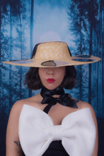 Load image into Gallery viewer, Lunar Phases Straw Hat (Large)
