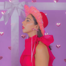 Load image into Gallery viewer, Tinsel Heart Hat (Full)