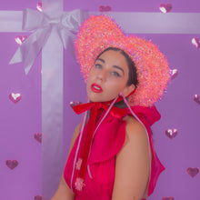 Load image into Gallery viewer, Tinsel Heart Hat (Full)