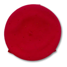 Load image into Gallery viewer, Red Velvet Beret