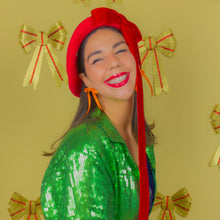 Load image into Gallery viewer, Red Velvet Beret