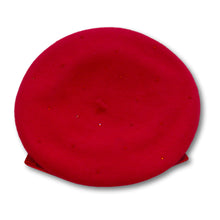 Load image into Gallery viewer, Red Velvet Beret