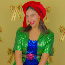 Load image into Gallery viewer, Red Velvet Beret