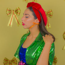 Load image into Gallery viewer, Red Velvet Beret