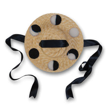 Load image into Gallery viewer, Lunar Phases Straw Hat (Small)