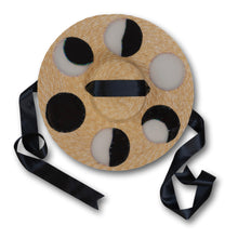 Load image into Gallery viewer, Lunar Phases Straw Hat (Large)
