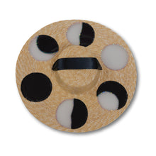 Load image into Gallery viewer, Lunar Phases Straw Hat (Large)